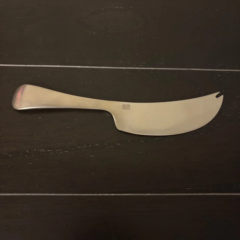 TORUN Dansk Stainless‎ - Solid Cheese Serving Pick (Master Cheese Knife)+4 Picks